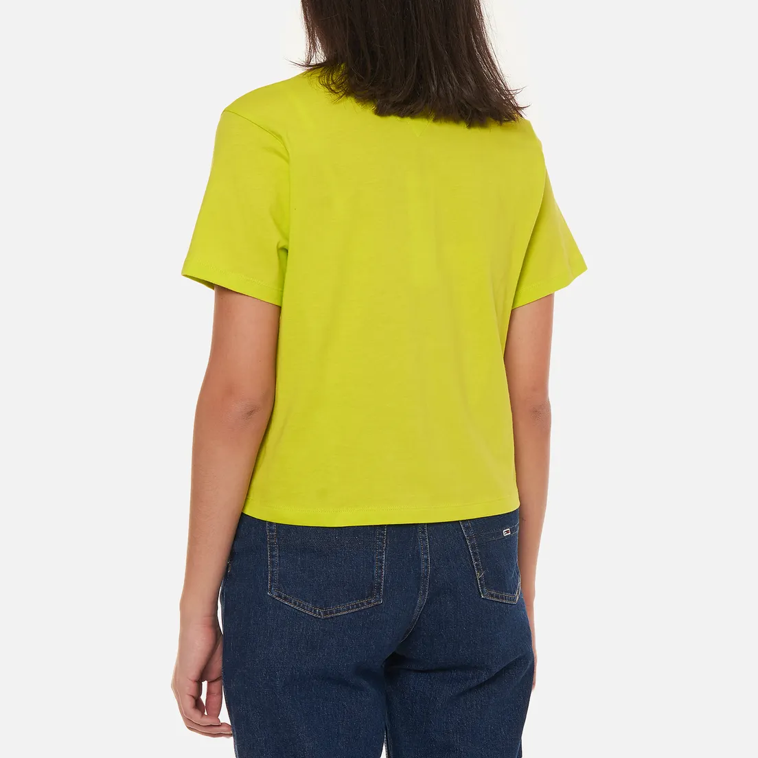 Tommy Jeans Женская футболка Logo Embroidery Organic Cotton
