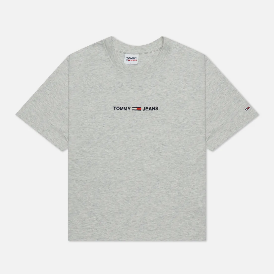 Tommy Jeans Женская футболка Logo Embroidery Organic Cotton