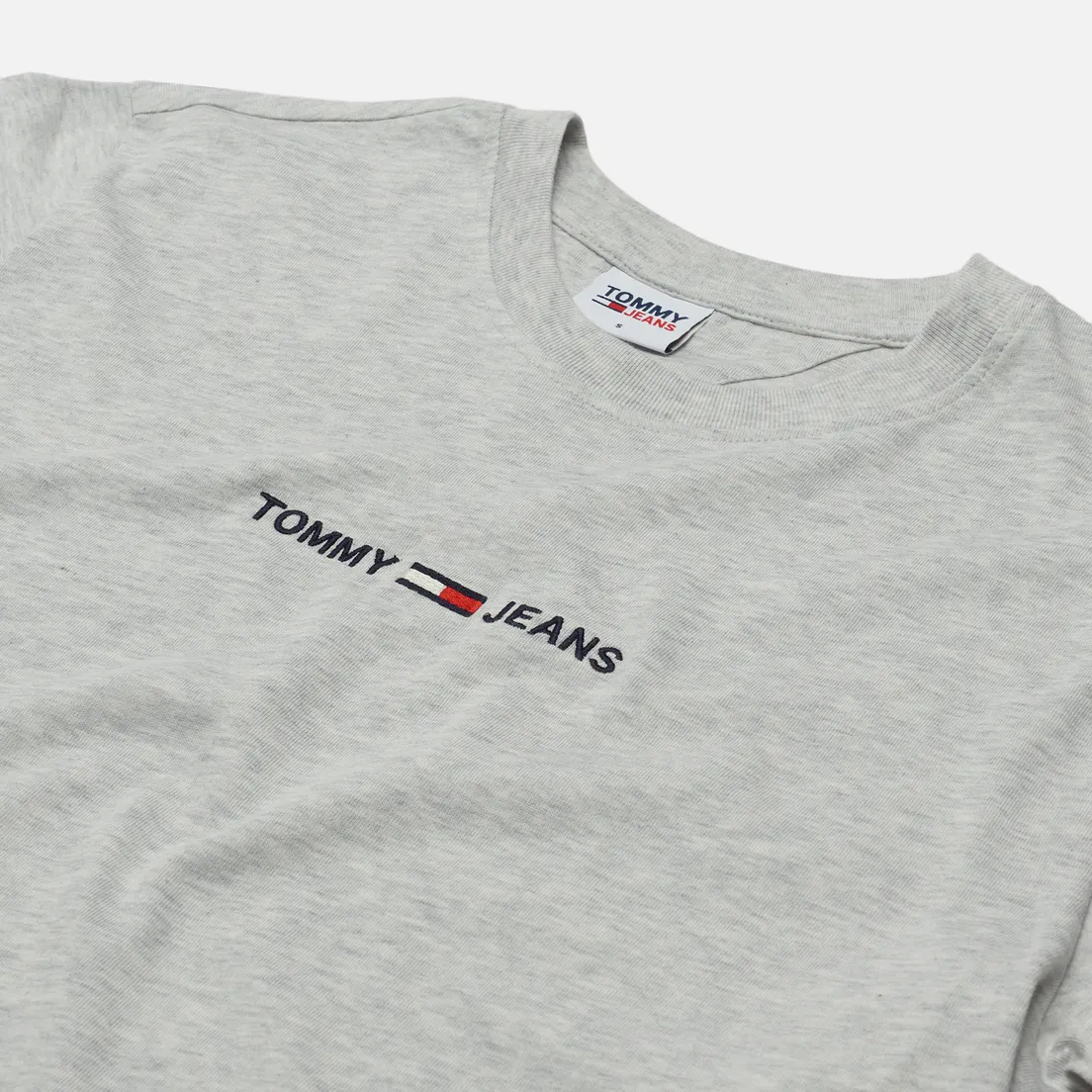 Tommy Jeans Женская футболка Logo Embroidery Organic Cotton