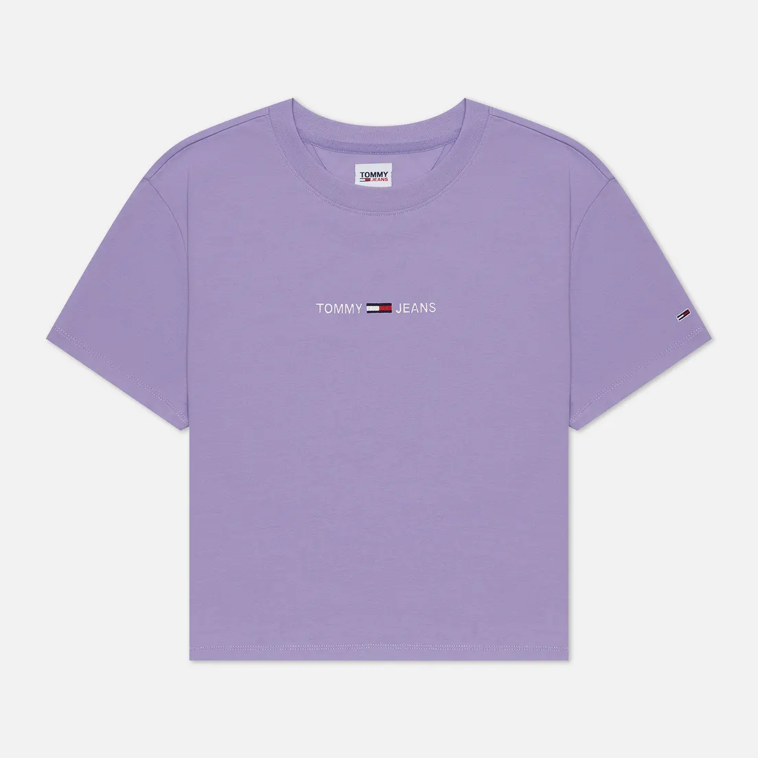 Tommy Jeans Женская футболка Logo Embroidery Organic Cotton