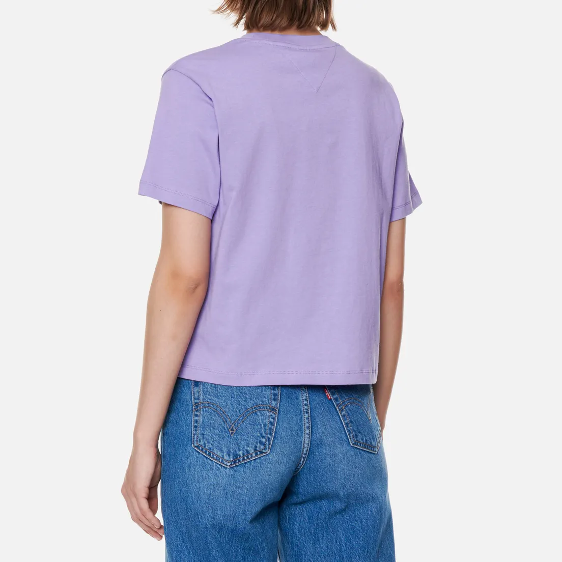 Tommy Jeans Женская футболка Logo Embroidery Organic Cotton