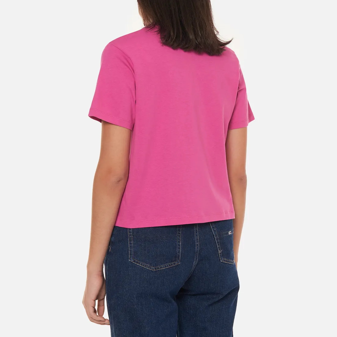 Tommy Jeans Женская футболка Logo Embroidery Organic Cotton