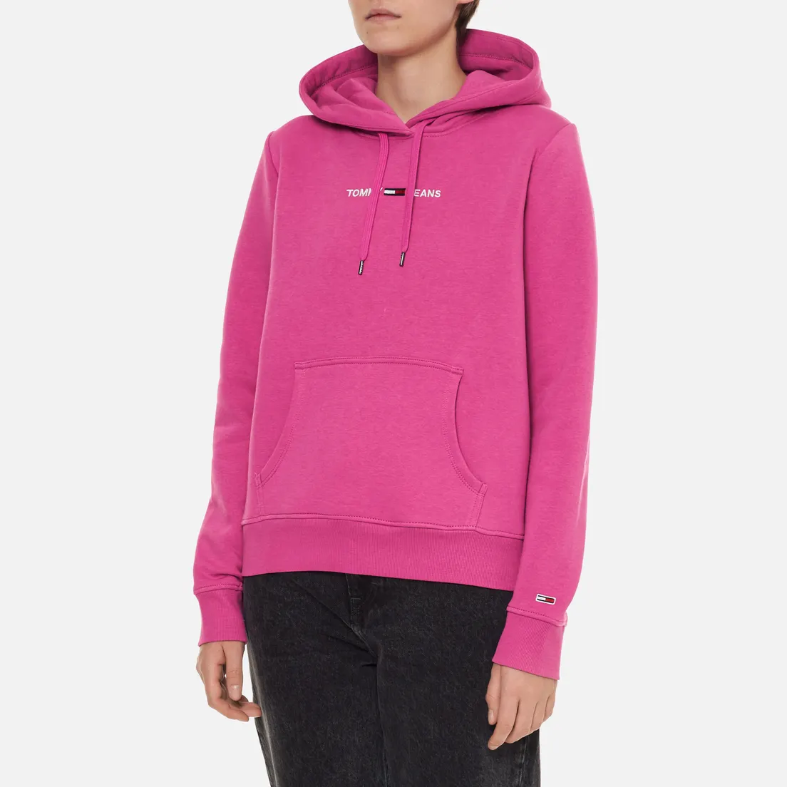 Tommy Jeans Женская толстовка Linear Logo Hoodie
