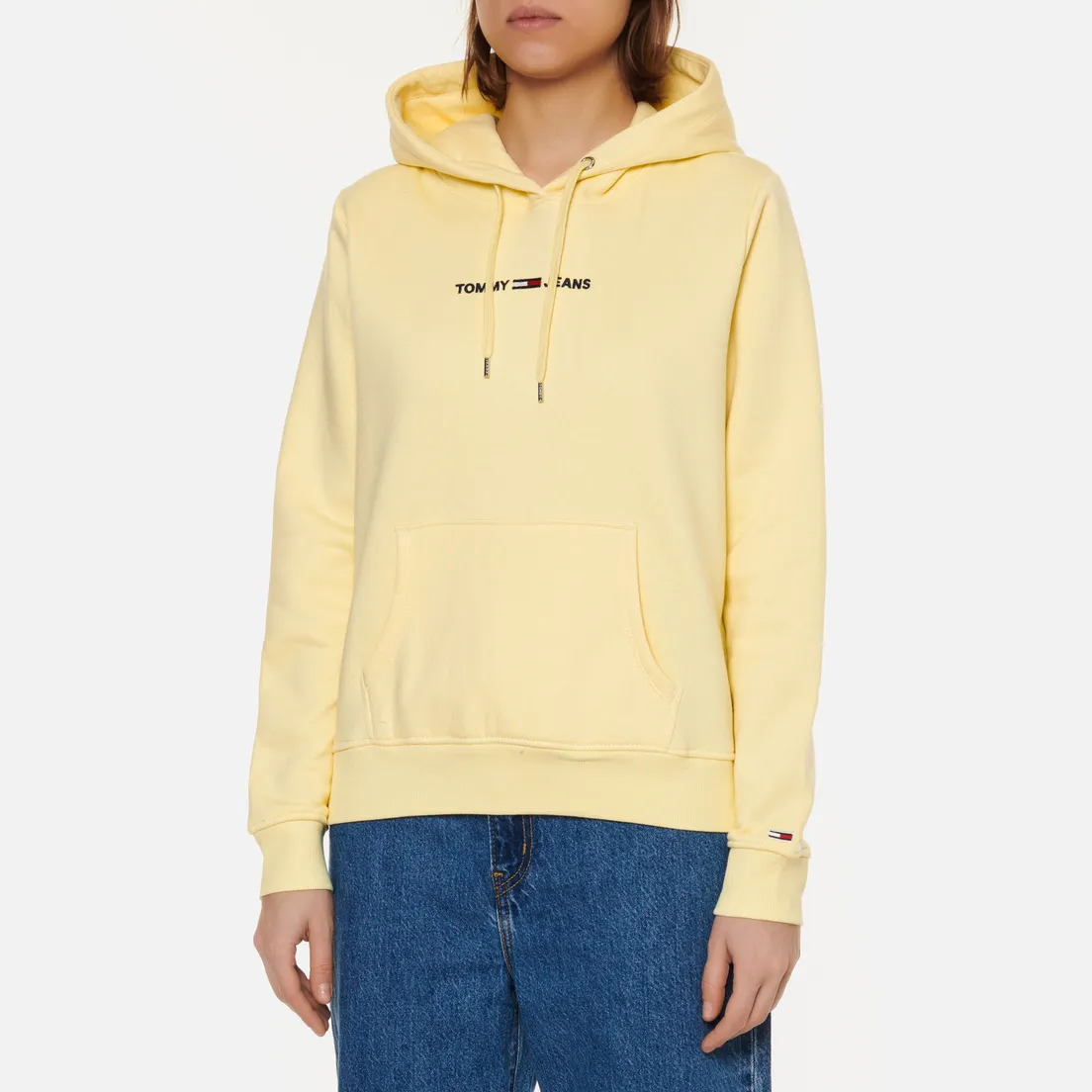 Tommy Jeans Женская толстовка Linear Logo Hoodie
