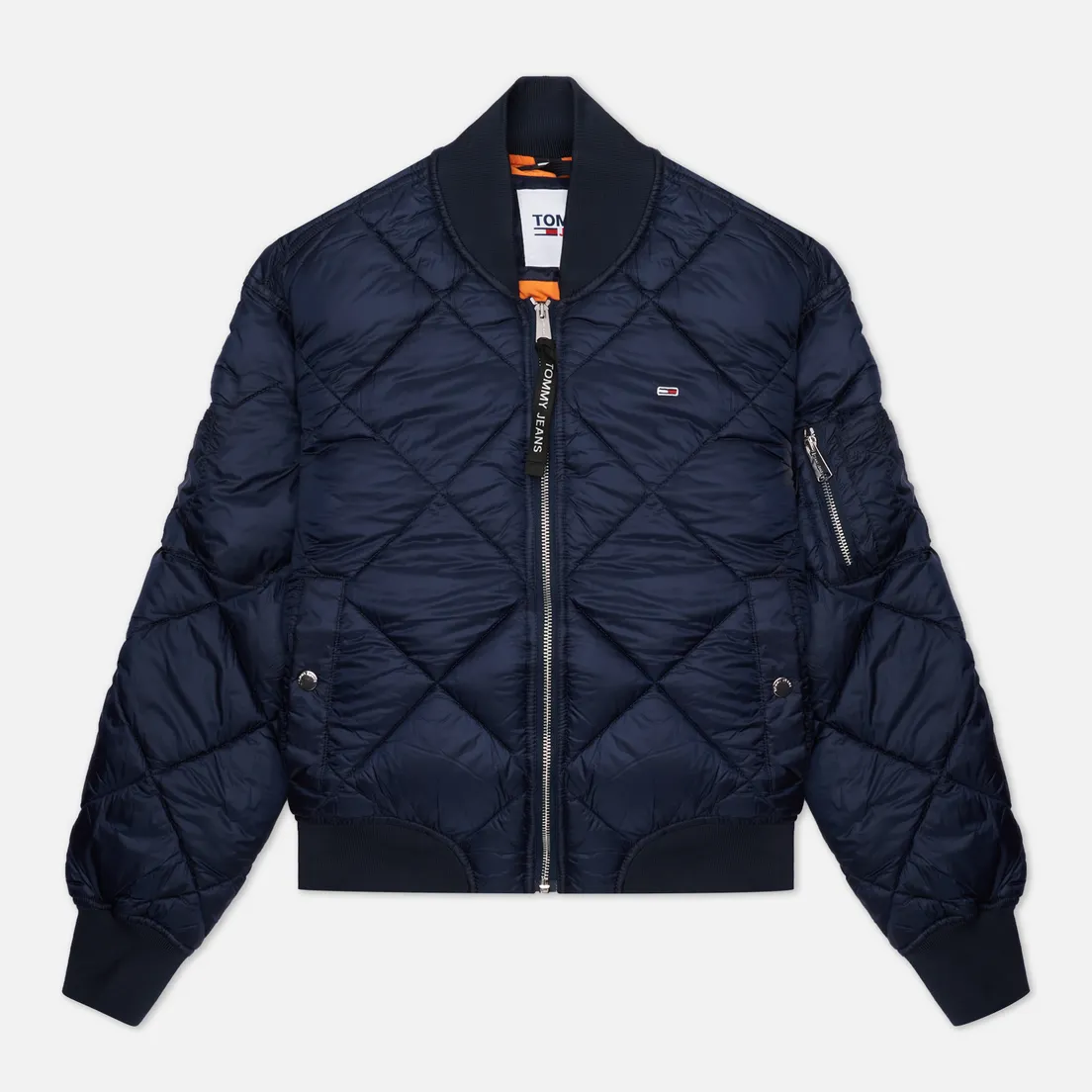 Tommy Jeans Женская куртка бомбер Essential Diamond Quilted