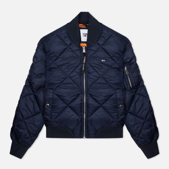 Женская куртка бомбер Tommy Jeans Essential Diamond Quilted Twilight Navy