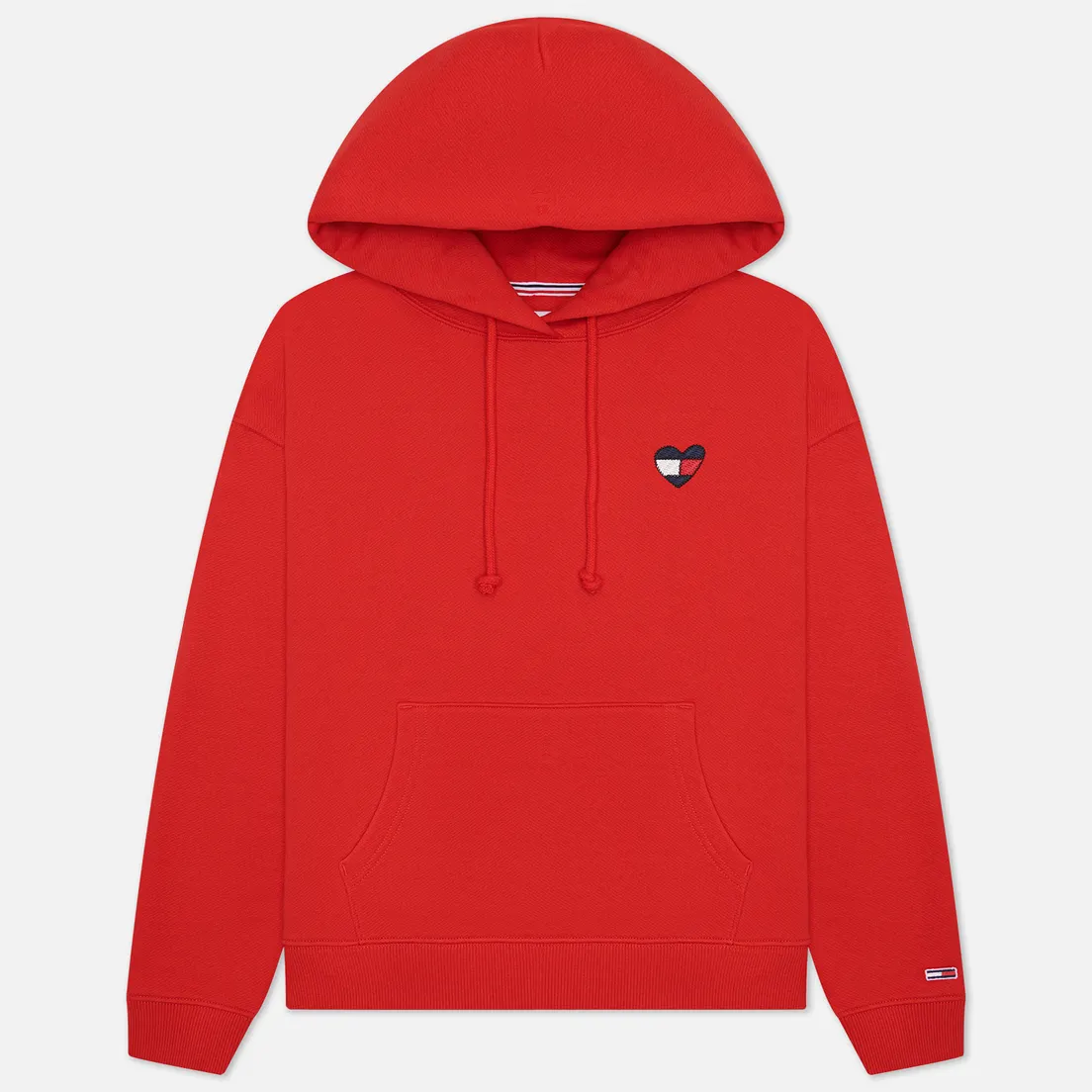 Tommy Jeans Женская толстовка Boxy Homespun Heart Hoodie