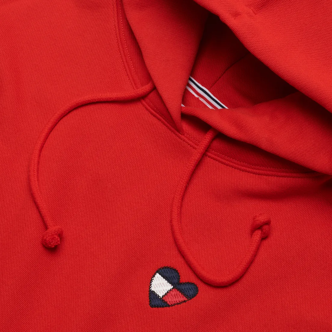 Tommy Jeans Женская толстовка Boxy Homespun Heart Hoodie