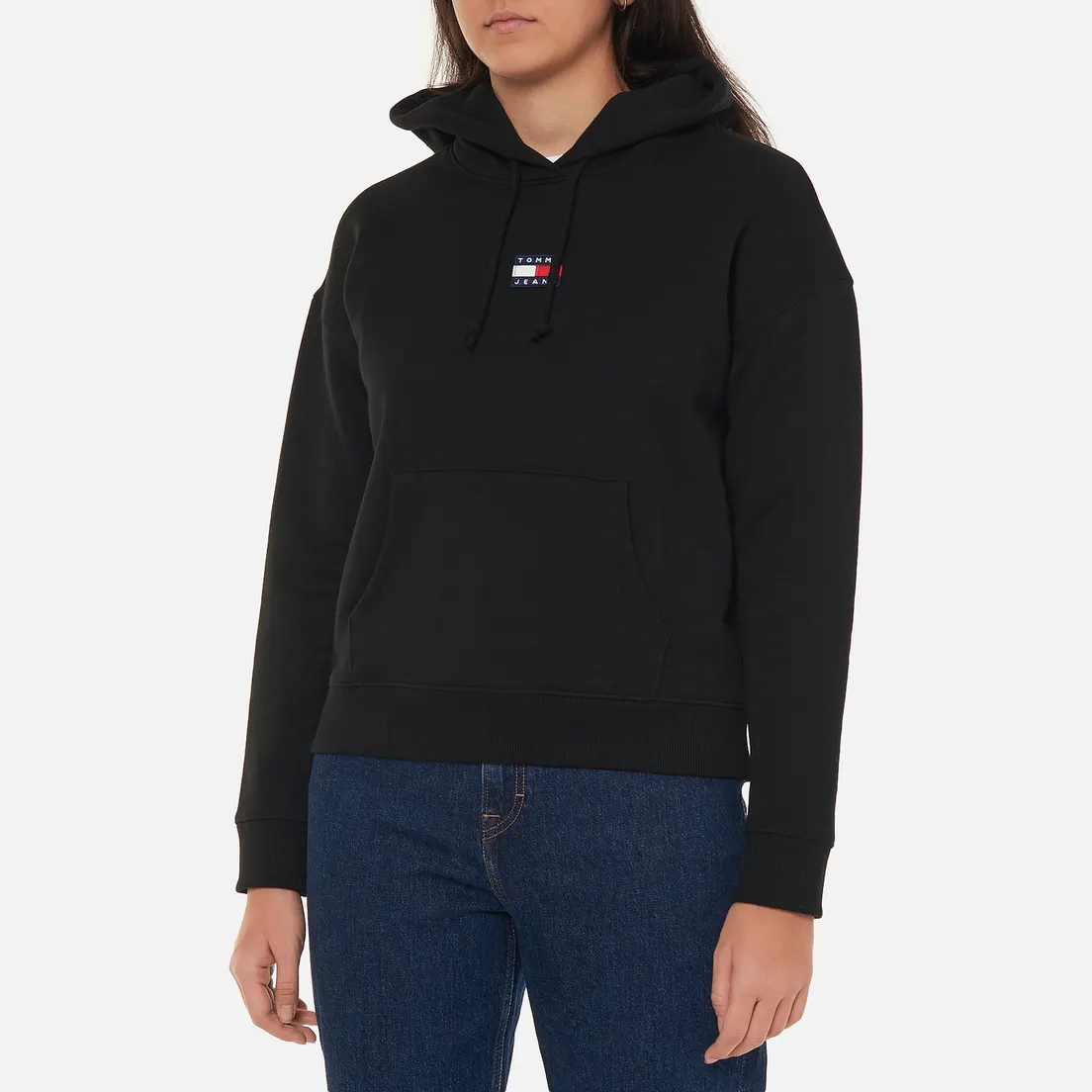 Tommy Jeans Женская толстовка Tommy Center Badge Hoodie