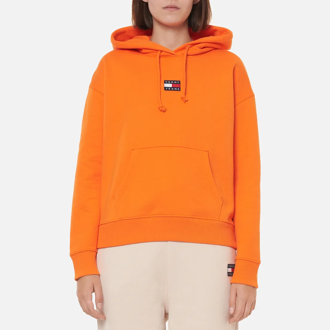 Tommy Jeans Женская толстовка Tommy Center Badge Hoodie