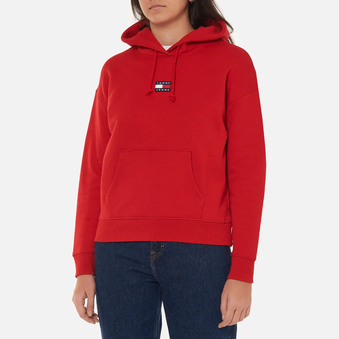Tommy Jeans Женская толстовка Tommy Center Badge Hoodie