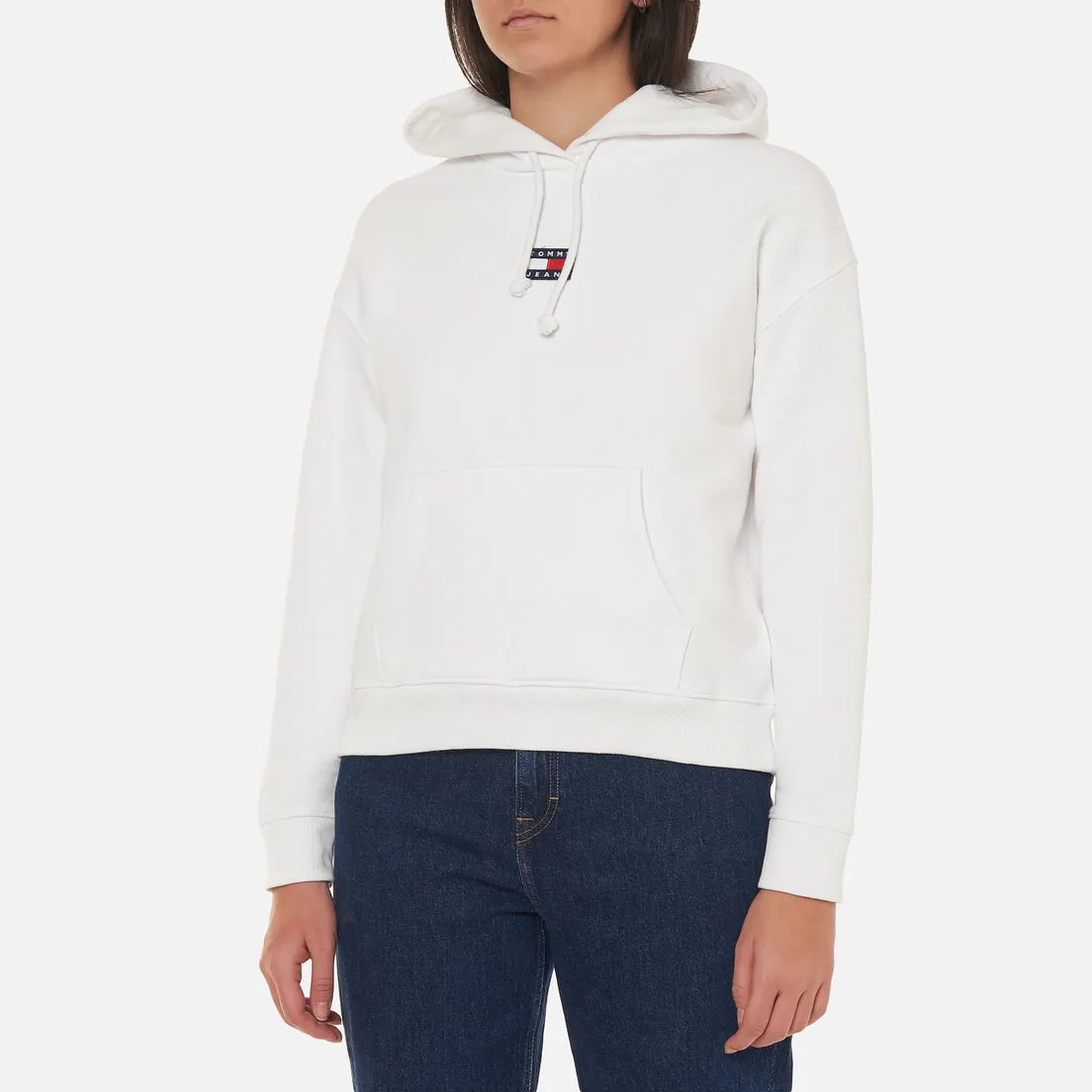 Tommy Jeans Женская толстовка Tommy Center Badge Hoodie