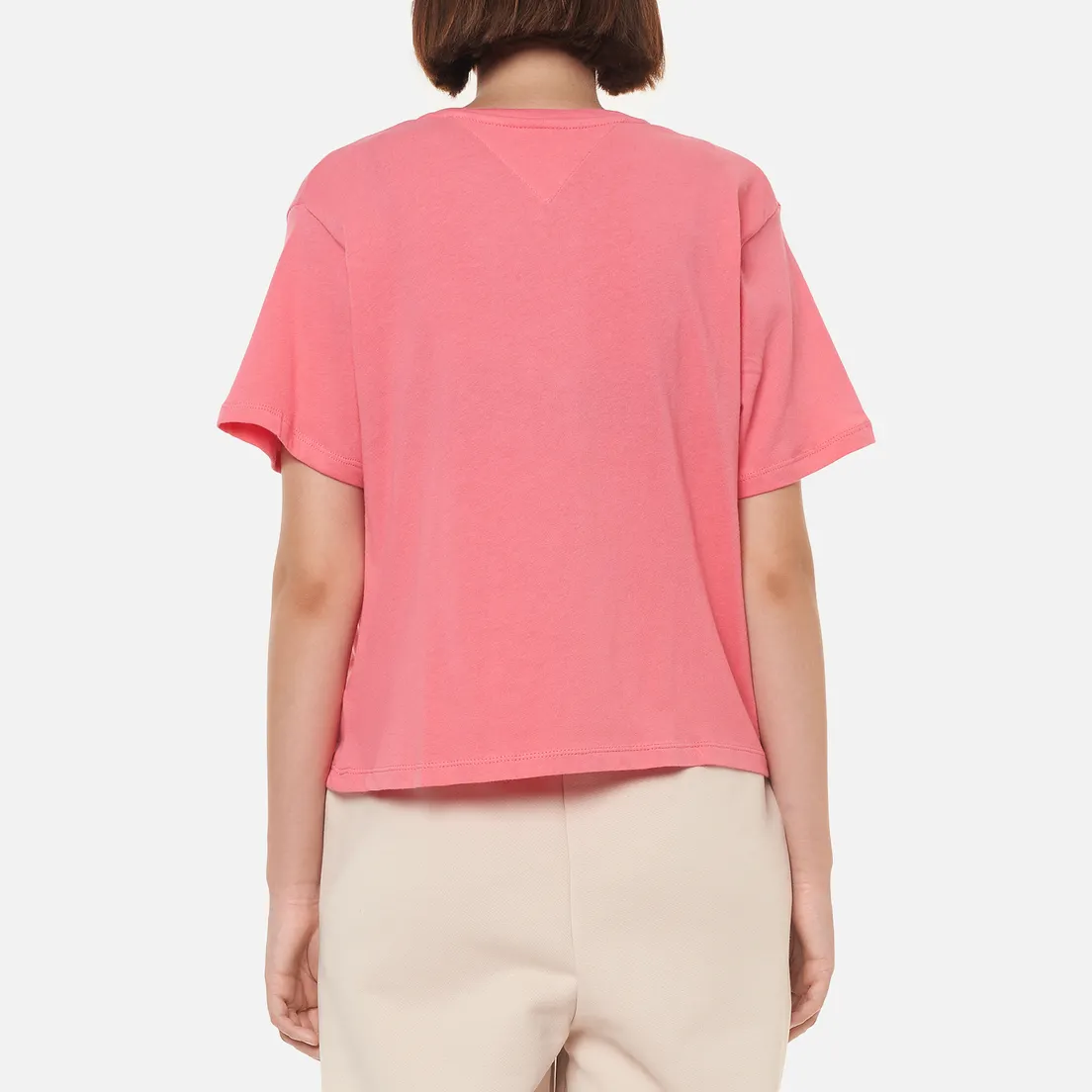 Tommy Jeans Женская футболка Crop Metallic Flag