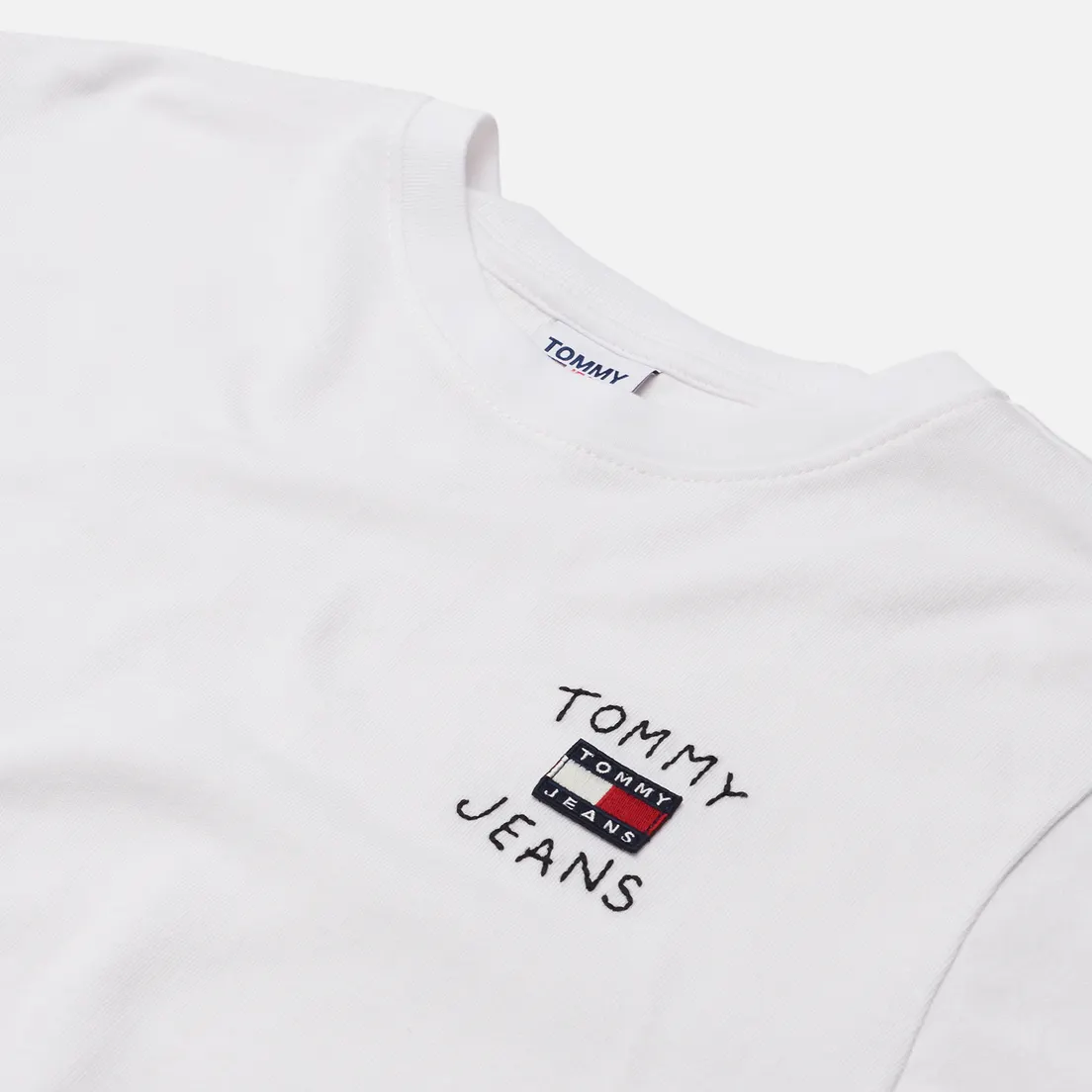 Tommy Jeans Женская футболка Relaxed Homespun Flag