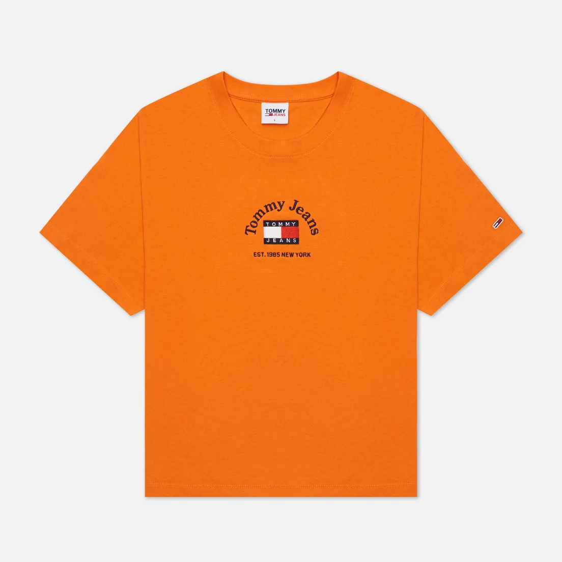 Tommy Jeans Женская футболка Boxy Crop Timeless Tommy 1