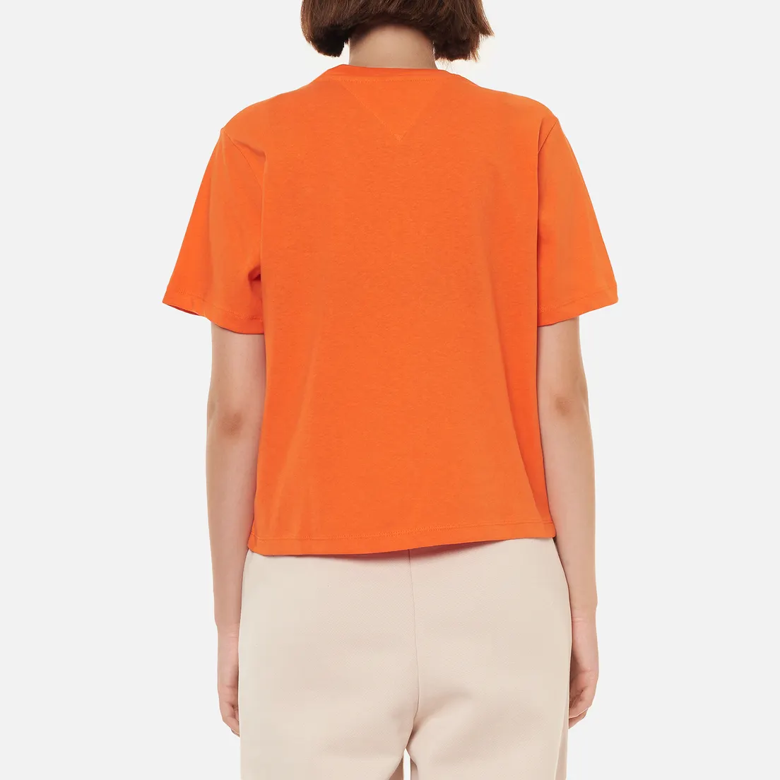 Tommy Jeans Женская футболка Boxy Crop Timeless Tommy 1