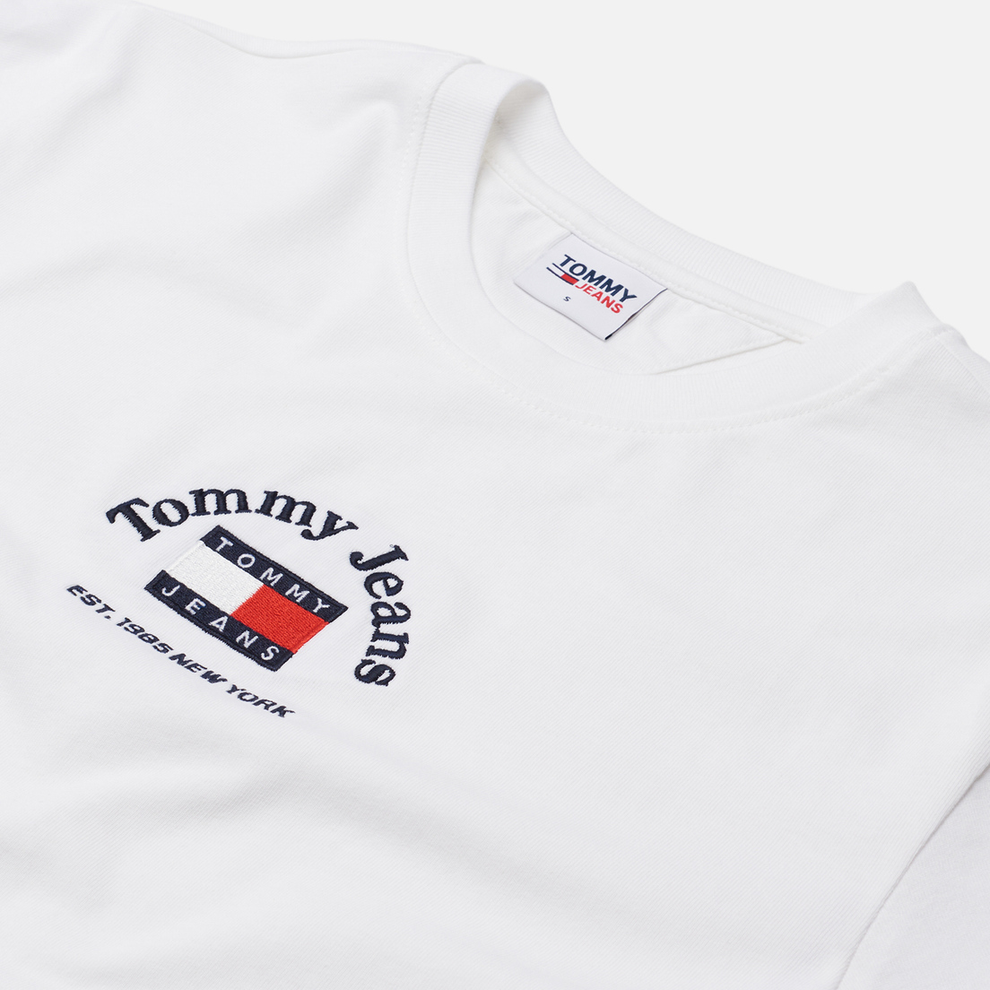 Tommy Jeans Женская футболка Boxy Crop Timeless Tommy 1