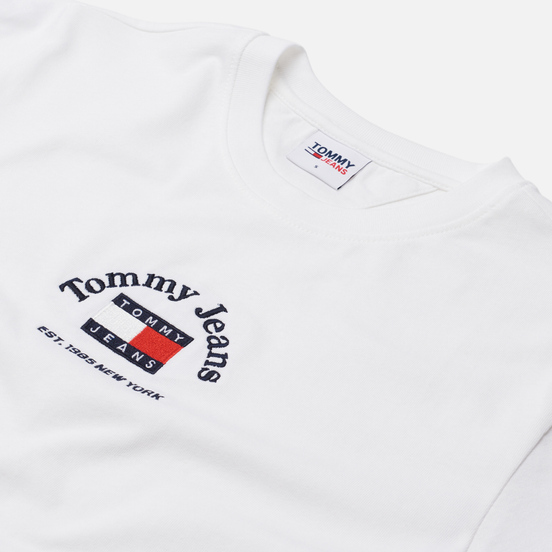 Женская футболка Tommy Jeans Boxy Crop Timeless Tommy 1 White