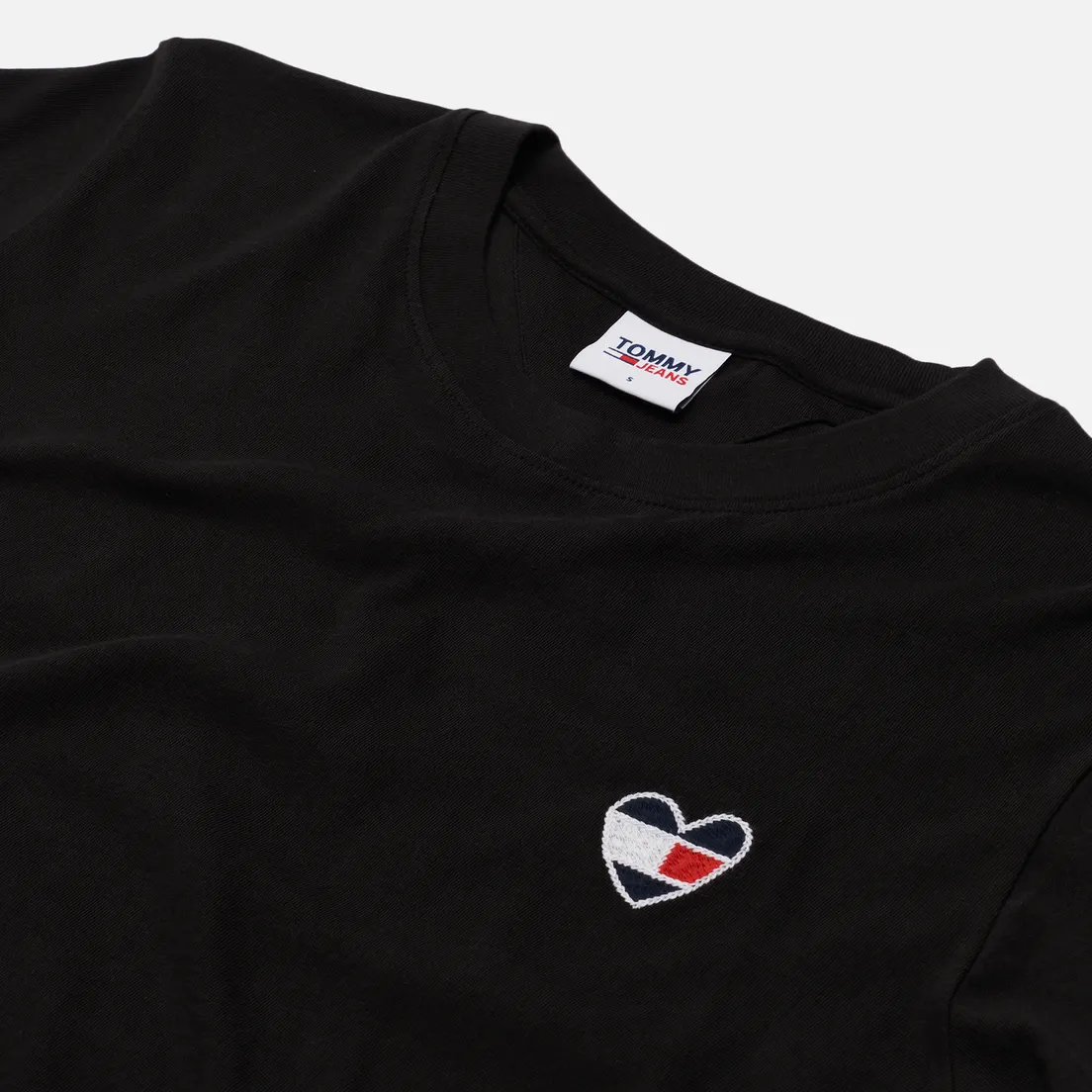 Tommy Jeans Женская футболка Regular Homespun Heart