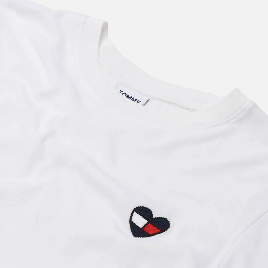 Tommy Jeans Женская футболка Regular Homespun Heart