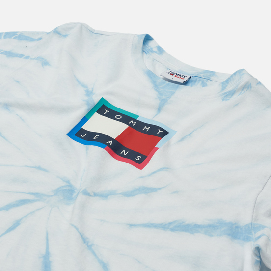 Женская футболка Tommy Jeans Tie Dye Relaxed Fit Tie Dye Print