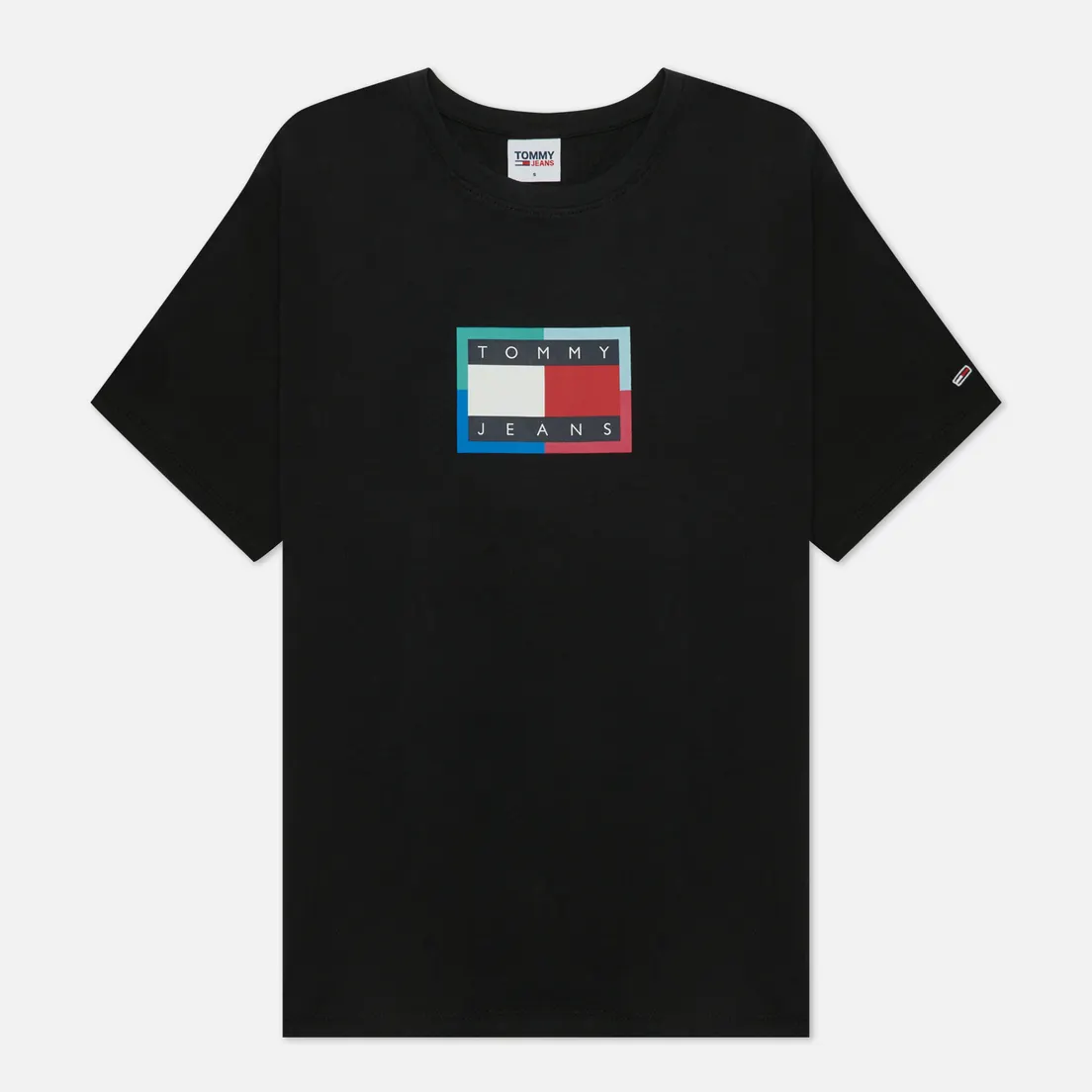 Tommy Jeans Женская футболка Relaxed Multi Flag