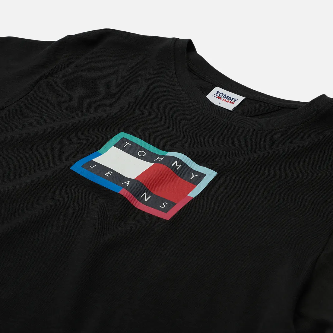 Tommy Jeans Женская футболка Relaxed Multi Flag