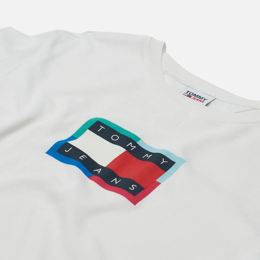 Tommy Jeans Женская футболка Relaxed Multi Flag