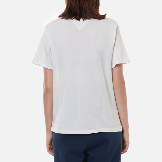 Женская футболка Tommy Jeans Relaxed Multi Flag White