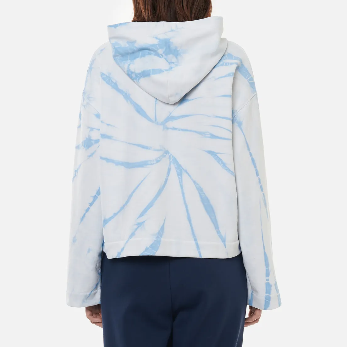 Tommy Jeans Женская толстовка Tommy Badge Tie-Dye Boxy Hoody
