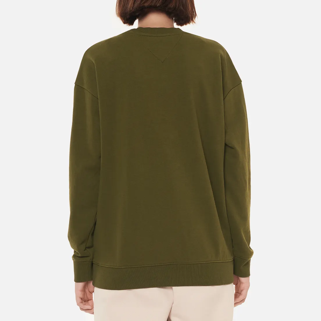 Tommy Jeans Женская толстовка Relaxed Homespun Flag Crew Neck