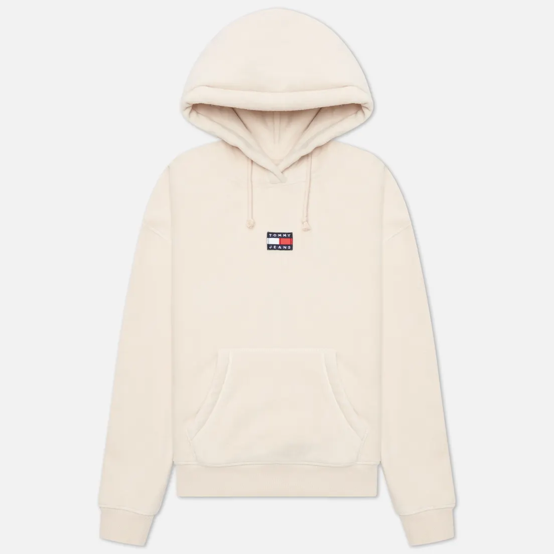 Tommy Jeans Женская толстовка Center Badge Fleece Hoodie