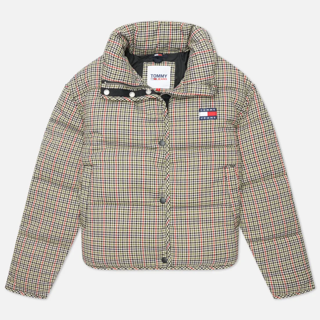 Tommy Jeans Женский пуховик Mini Check Puffer