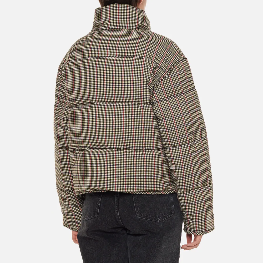 Tommy Jeans Женский пуховик Mini Check Puffer