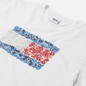 Женская футболка Tommy Jeans Relaxed Floral Flag White фото - 1