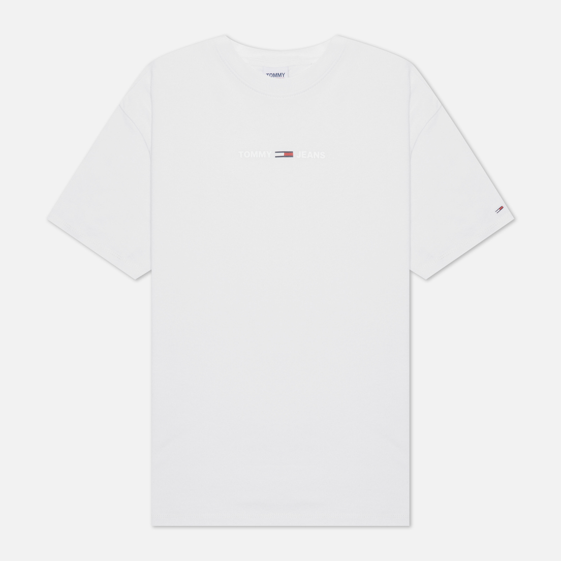 Tommy Jeans Женская футболка Oversized Reflective Linear