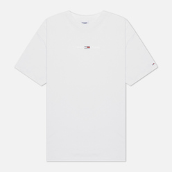 Женская футболка Tommy Jeans Oversized Reflective Linear White