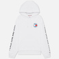 Женская толстовка Tommy Jeans Oversized Peace Smiley Hoodie White фото - 0