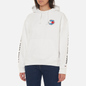 Женская толстовка Tommy Jeans Oversized Peace Smiley Hoodie White фото - 4