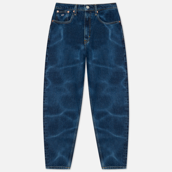 Женские джинсы Tommy Jeans, цвет синий, размер 28/32 DW0DW114911BK Mom Ultra High Rise Tapered CE759 - фото 1
