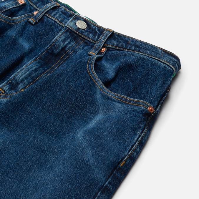 Женские джинсы Tommy Jeans, цвет синий, размер 28/32 DW0DW114911BK Mom Ultra High Rise Tapered CE759 - фото 2