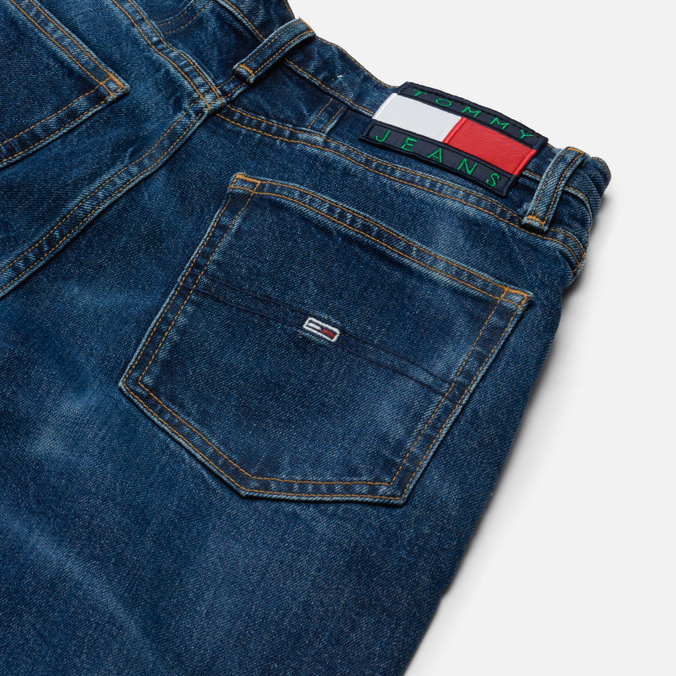 Женские джинсы Tommy Jeans, цвет синий, размер 28/32 DW0DW114911BK Mom Ultra High Rise Tapered CE759 - фото 3