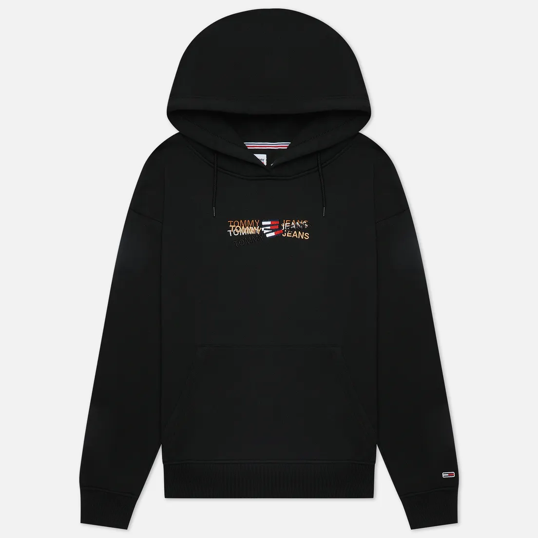 Tommy Jeans Женская толстовка Relaxed Linear Overlay Hoodie
