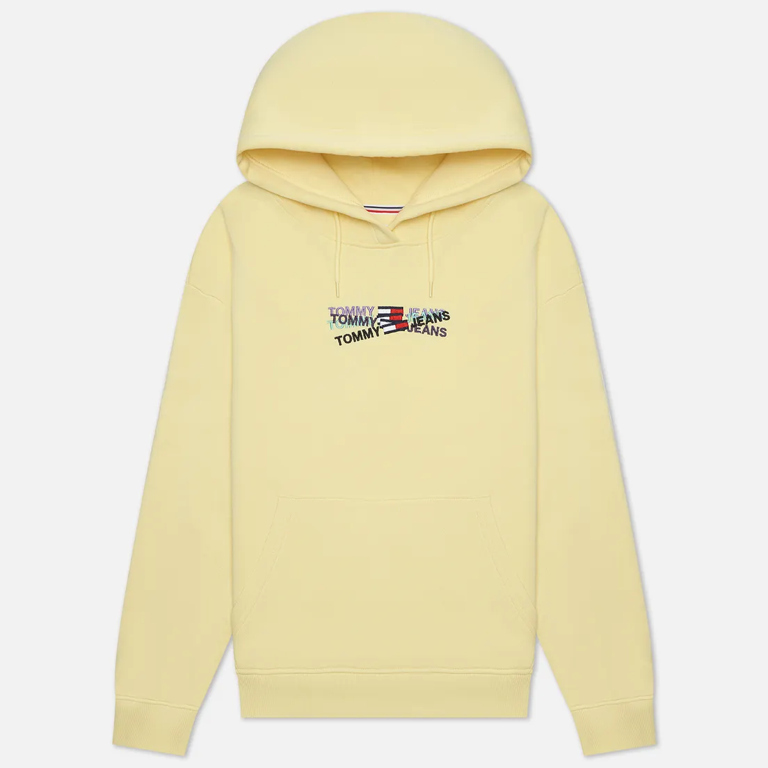 Tommy Jeans Женская толстовка Relaxed Linear Overlay Hoodie