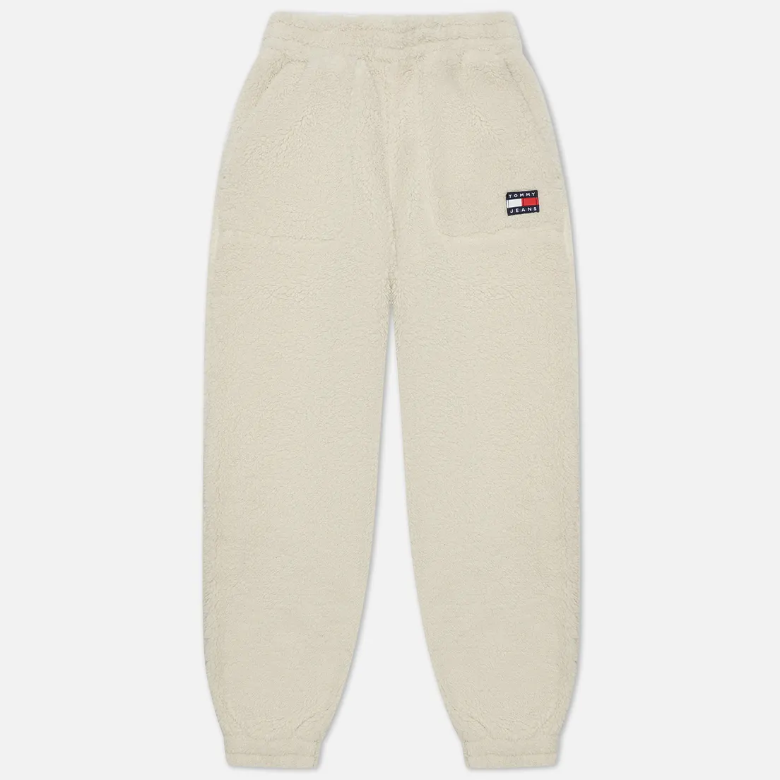 Tommy Jeans Женские брюки Plush Badge Relaxed Fit Fleece Joggers