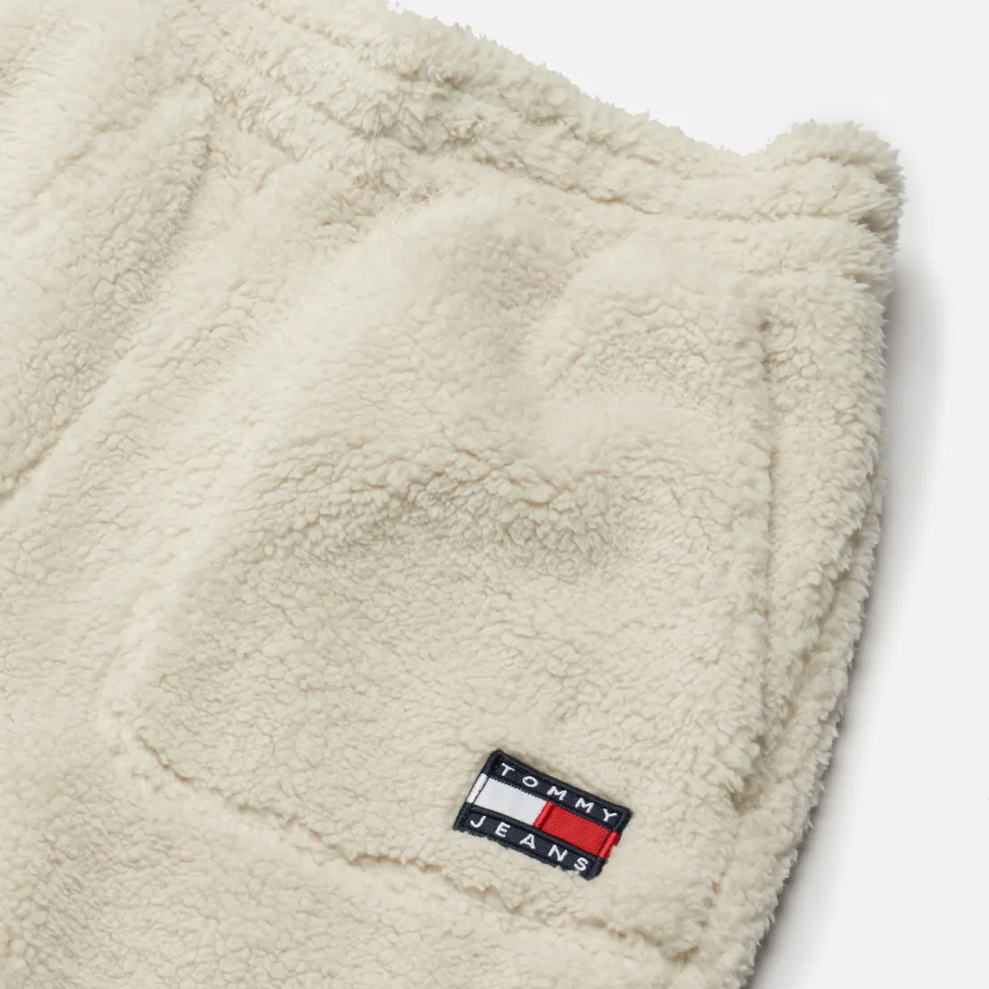 Tommy Jeans Женские брюки Plush Badge Relaxed Fit Fleece Joggers