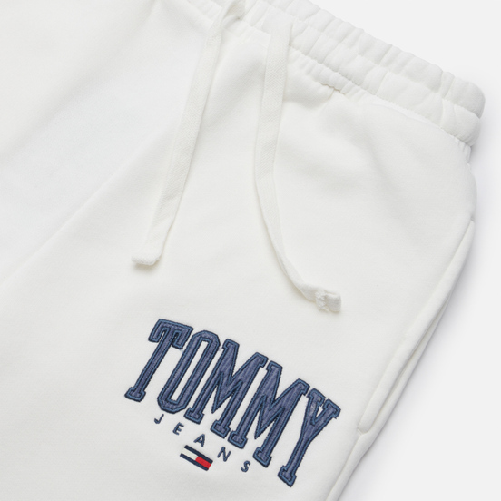Женские брюки Tommy Jeans ABO Collegiate Ivory Silk