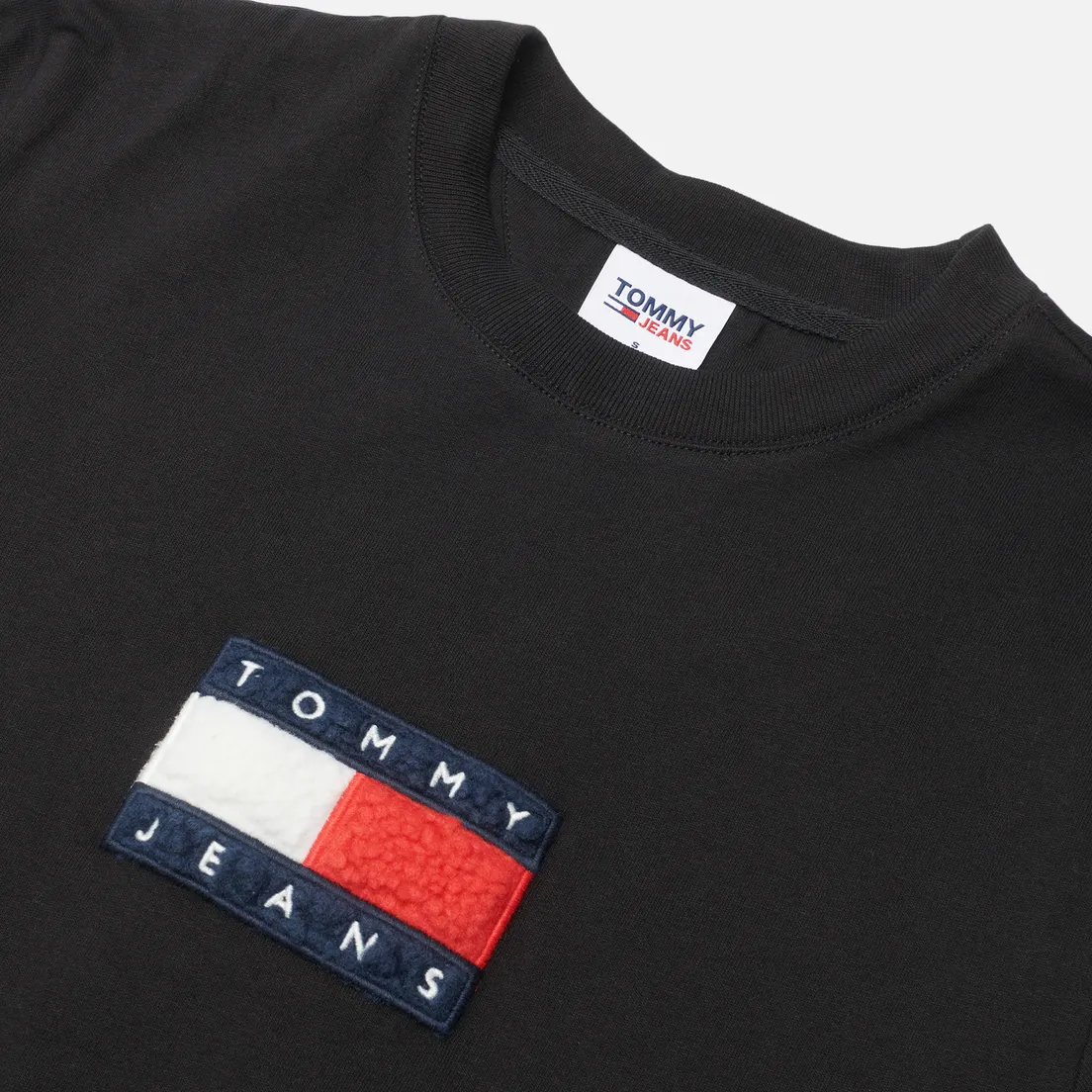 Tommy Jeans Женская футболка ABO Cozy Sherpa Flag