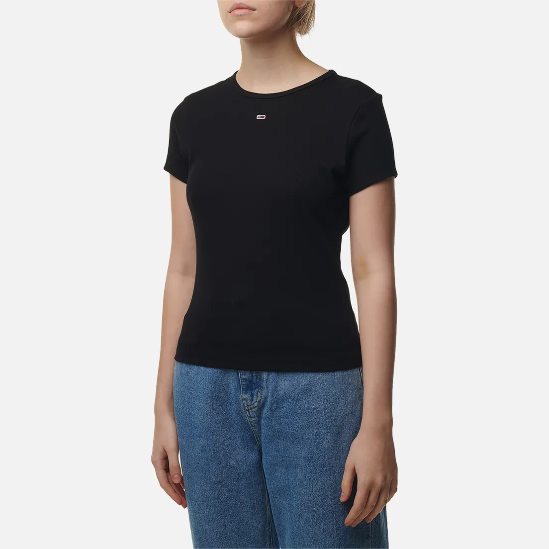 Tommy Jeans Женская футболка Essential Rib