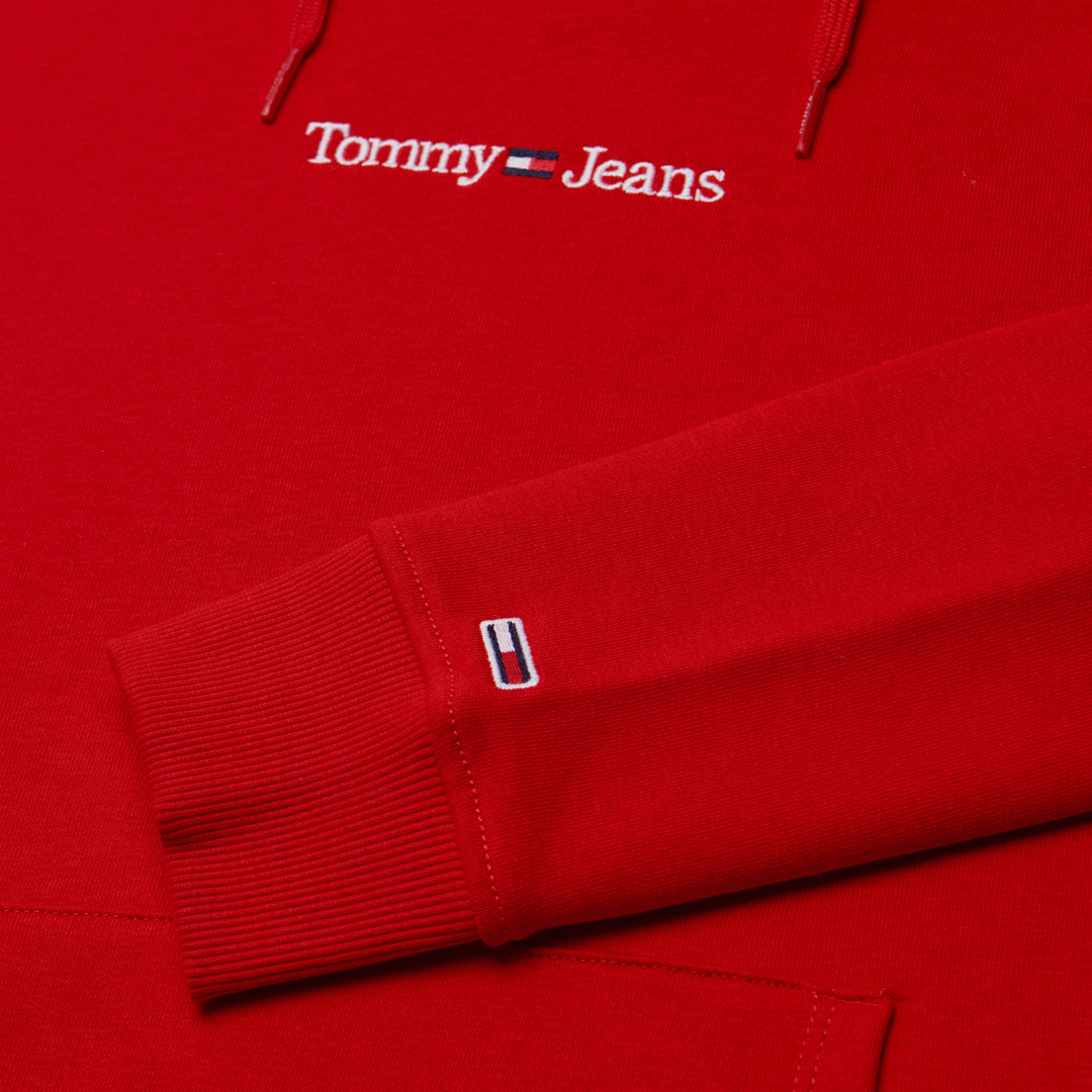 Tommy Jeans Женская толстовка Regular Serif Linear Hoodie